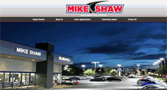 Desktop Screenshot of mikeshawautomotive.com